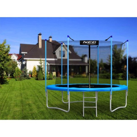 TRAMPOLINA OGRODOWA 10FT/312CM Z SIATKĄ WEWNĘTRZNĄ I DRABINKĄ NEO-SPORT TRAMPOLINA OGRODOWA 10FT/312CM Z SIATKĄ WEWNĘTRZNĄ I DRABINKĄ NEO-SPORT