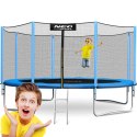 TRAMPOLINA OGRODOWA 13FT/404CM Z SIATKĄ ZEWNĘTRZNĄ I DRABINKĄ NEO-SPORT