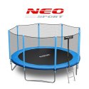 TRAMPOLINA OGRODOWA 13FT/404CM Z SIATKĄ ZEWNĘTRZNĄ I DRABINKĄ NEO-SPORT