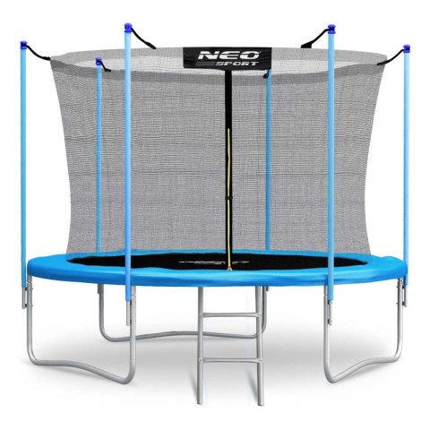 TRAMPOLINA OGRODOWA 8FT/252CM Z SIATKĄ WEWNĘTRZNĄ I DRABINKĄ NEO-SPORT TRAMPOLINA OGRODOWA 8FT/252CM Z SIATKĄ WEWNĘTRZNĄ I DRABINKĄ NEO-SPORT