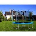 TRAMPOLINA OGRODOWA 8FT/252CM Z SIATKĄ WEWNĘTRZNĄ I DRABINKĄ NEO-SPORT