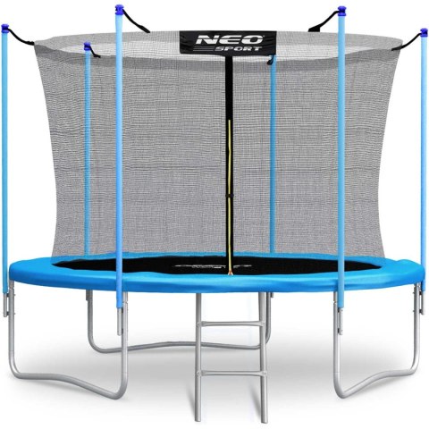 TRAMPOLINA OGRODOWA 8FT/252CM Z SIATKĄ WEWNĘTRZNĄ I DRABINKĄ NEO-SPORT TRAMPOLINA OGRODOWA 8FT/252CM Z SIATKĄ WEWNĘTRZNĄ I DRABINKĄ NEO-SPORT