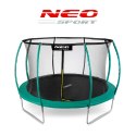 TRAMPOLINA OGRODOWA PROFILOWANA 12FT/374CM Z SIATKĄ WEWNĘTRZNĄ NEO-SPORT