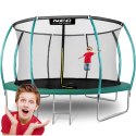 TRAMPOLINA OGRODOWA PROFILOWANA 14FT/435CM Z SIATKĄ WEWNĘTRZNĄ NEO-SPORT