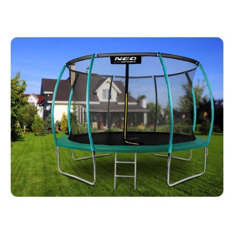TRAMPOLINA OGRODOWA PROFILOWANA 14FT/435CM Z SIATKĄ WEWNĘTRZNĄ NEO-SPORT TRAMPOLINA OGRODOWA PROFILOWANA 14FT/435CM Z SIATKĄ WEWNĘTRZNĄ NEO-SPORT