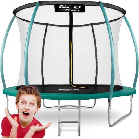 TRAMPOLINA OGRODOWA PROFILOWANA 8FT/252CM Z SIATKĄ WEWNĘTRZNĄ NEO-SPORT TRAMPOLINA OGRODOWA PROFILOWANA 8FT/252CM Z SIATKĄ WEWNĘTRZNĄ NEO-SPORT