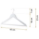 WIESZAKI NA UBRANIA DREWNIANE 30SZT MS-858 MASSIDO