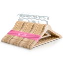 WIESZAKI NA UBRANIA DREWNIANE 30SZT MS-858 MASSIDO
