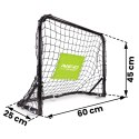BRAMKA DO PIŁKI NOŻNEJ - ZESTAW 2 SZTUKI - 60 X 45 X 25 CM NS-461