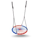 HUŚTAWKA BOCIANIE GNIAZDO SWINGO 95 CM NIEBIESKO-CZERWONA