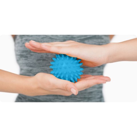 PIŁKA DO MASAŻU I FITNESS 7,5CM NS-957 NIEBIESKA PIŁKA DO MASAŻU I FITNESS 7,5CM NS-957 NIEBIESKA