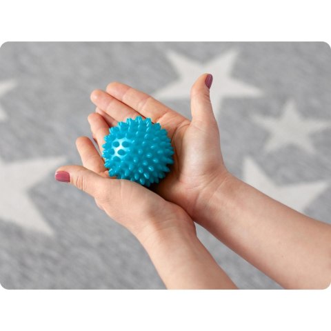 PIŁKA DO MASAŻU I FITNESS 7,5CM NS-957 NIEBIESKA PIŁKA DO MASAŻU I FITNESS 7,5CM NS-957 NIEBIESKA