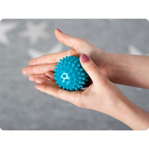 PIŁKA DO MASAŻU I FITNESS 7,5CM NS-957 NIEBIESKA PIŁKA DO MASAŻU I FITNESS 7,5CM NS-957 NIEBIESKA
