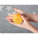 PIŁKA DO MASAŻU I FITNESS 9,5CM NS-957 ŻÓŁTA