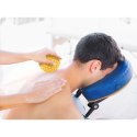 PIŁKA DO MASAŻU I FITNESS 9,5CM NS-957 ŻÓŁTA