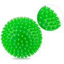 PIŁKA DO MASAŻU I FITNESS 9CM NS-957 ZIELONA