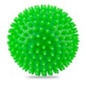 PIŁKA DO MASAŻU I FITNESS 9CM NS-957 ZIELONA