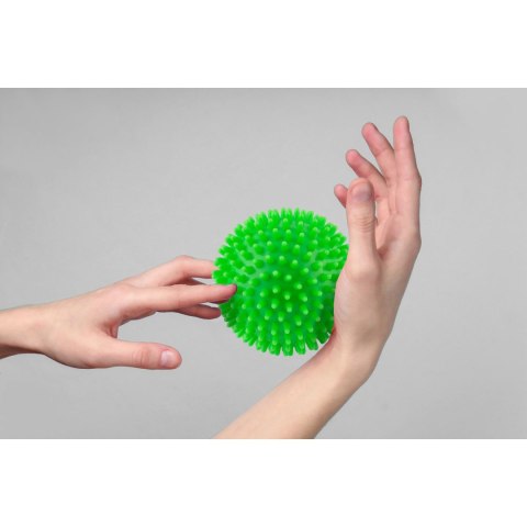 PIŁKA DO MASAŻU I FITNESS 9CM NS-957 ZIELONA PIŁKA DO MASAŻU I FITNESS 9CM NS-957 ZIELONA