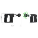 PISTOLET DO MASAŻU CIAŁA 5 NAKŁADEK NS-502 NEO-SPORT CZARNY