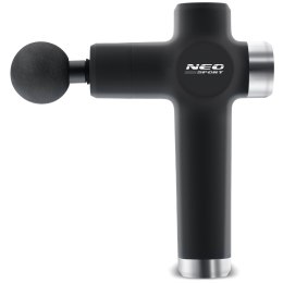 PISTOLET DO MASAŻU CIAŁA 8 NAKŁADEK NS-501 NEO-SPORT CZARNY