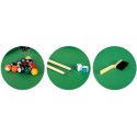 STÓŁ DO GRY W BILARD 122 X 61 X 76 CM NS-807 CIEMNY BRĄZ