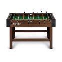 STÓŁ DO GRY W PIŁKARZYKI NEOSPORT 118X61X79 CM NS-804 CIEMNY BRĄZ