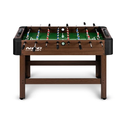 STÓŁ DO GRY W PIŁKARZYKI NEOSPORT 118X61X79 CM NS-804 CIEMNY BRĄZ STÓŁ DO GRY W PIŁKARZYKI NEOSPORT 118X61X79 CM NS-804 CIEMNY BRĄZ