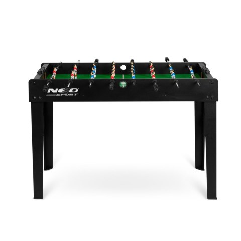 STÓŁ DO GRY W PIŁKARZYKI NEOSPORT 118X61X79 CM NS-805 CZARNY STÓŁ DO GRY W PIŁKARZYKI NEOSPORT 118X61X79 CM NS-805 CZARNY