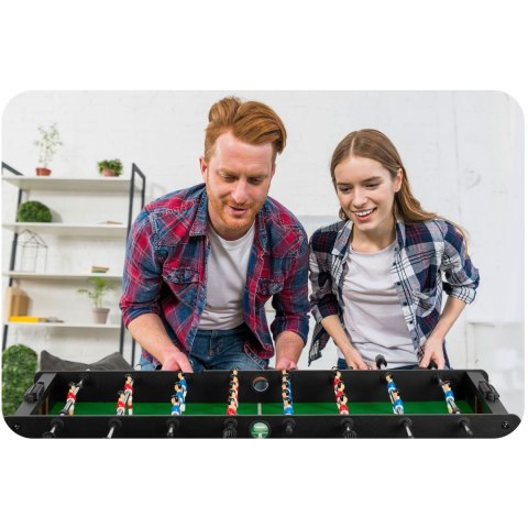 STÓŁ DO GRY W PIŁKARZYKI NEOSPORT 118X61X79 CM NS-805 CZARNY STÓŁ DO GRY W PIŁKARZYKI NEOSPORT 118X61X79 CM NS-805 CZARNY