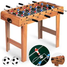 STÓŁ DO GRY W PIŁKARZYKI NEOSPORT 70X37X62CM NS-802 DREWNIANY