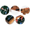 STÓŁ DO GRY W PIŁKARZYKI NEOSPORT 70X37X62CM NS-802 DREWNIANY