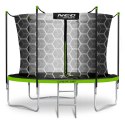 TRAMPOLINA OGRODOWA 10FT/312CM Z SIATKĄ WEWNĘTRZNĄ I DRABINKĄ NEO-SPORT