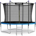 TRAMPOLINA OGRODOWA 10FT/312CM Z SIATKĄ WEWNĘTRZNĄ I DRABINKĄ NEO-SPORT