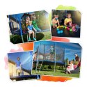 TRAMPOLINA OGRODOWA 12FT/374CM Z SIATKĄ WEWNĘTRZNĄ I DRABINKĄ NEO-SPORT