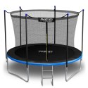 TRAMPOLINA OGRODOWA 8FT/252CM Z SIATKĄ WEWNĘTRZNĄ I DRABINKĄ NEO-SPORT