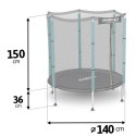 TRAMPOLINA OGRODOWA DLA DZIECI 140 CM 4,5FT NEO-SPORT