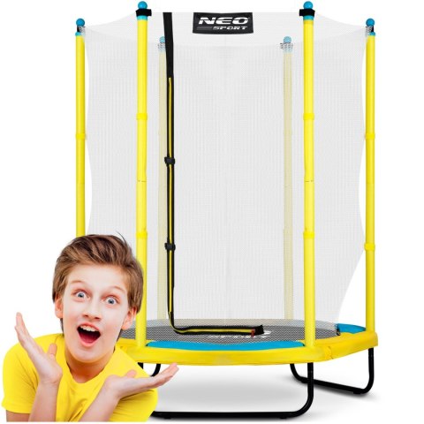 TRAMPOLINA OGRODOWA DLA DZIECI 140 CM 4,5FT NEO-SPORT TRAMPOLINA OGRODOWA DLA DZIECI 140 CM 4,5FT NEO-SPORT