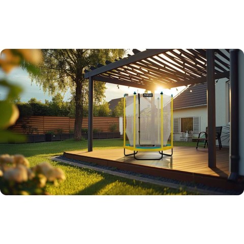 TRAMPOLINA OGRODOWA DLA DZIECI 140 CM 4,5FT NEO-SPORT TRAMPOLINA OGRODOWA DLA DZIECI 140 CM 4,5FT NEO-SPORT