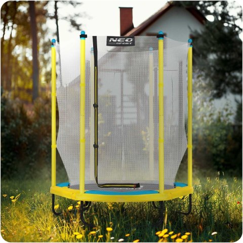 TRAMPOLINA OGRODOWA DLA DZIECI 140 CM 4,5FT NEO-SPORT TRAMPOLINA OGRODOWA DLA DZIECI 140 CM 4,5FT NEO-SPORT