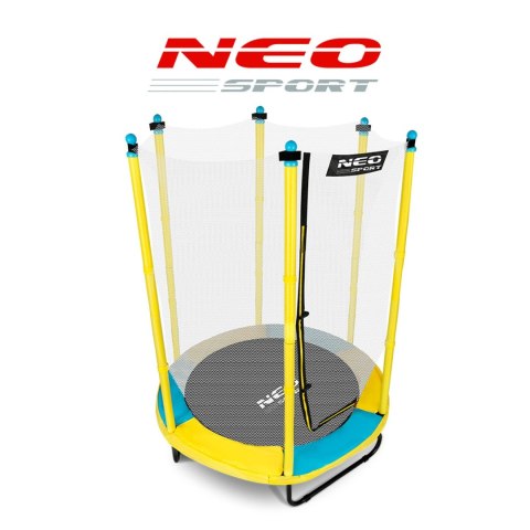 TRAMPOLINA OGRODOWA DLA DZIECI 140 CM 4,5FT NEO-SPORT TRAMPOLINA OGRODOWA DLA DZIECI 140 CM 4,5FT NEO-SPORT