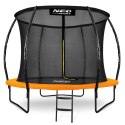TRAMPOLINA OGRODOWA PROFILOWANA 10FT/312CMZ SIATKĄ WEWNĘTRZNĄ NEO-SPORT