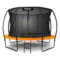 TRAMPOLINA OGRODOWA PROFILOWANA 12FT/374CM Z SIATKĄ WEWNĘTRZNĄ NEO-SPORT