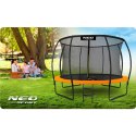 TRAMPOLINA OGRODOWA PROFILOWANA 12FT/374CM Z SIATKĄ WEWNĘTRZNĄ NEO-SPORT