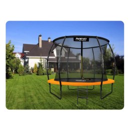TRAMPOLINA OGRODOWA PROFILOWANA 8FT/252CM Z SIATKĄ WEWNĘTRZNĄ NEO-SPORT