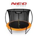 TRAMPOLINA OGRODOWA PROFILOWANA 8FT/252CM Z SIATKĄ WEWNĘTRZNĄ NEO-SPORT