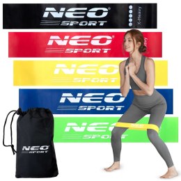 ZESTAW TAŚMA OPOROWYCH DO ĆWICZEŃ NS-959 NEO-SPORT 5 SZT