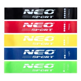 ZESTAW TAŚMA OPOROWYCH DO ĆWICZEŃ NS-959 NEO-SPORT 5 SZT