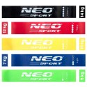 ZESTAW TAŚMA OPOROWYCH DO ĆWICZEŃ NS-959 NEO-SPORT 5 SZT