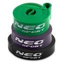 ZESTAW TAŚMA OPOROWYCH DO ĆWICZEŃ NS-960 NEO-SPORT 3 SZT