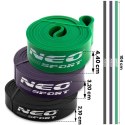 ZESTAW TAŚMA OPOROWYCH DO ĆWICZEŃ NS-960 NEO-SPORT 3 SZT